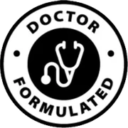 The Doctor Formulated seal used in the Finessa artwork