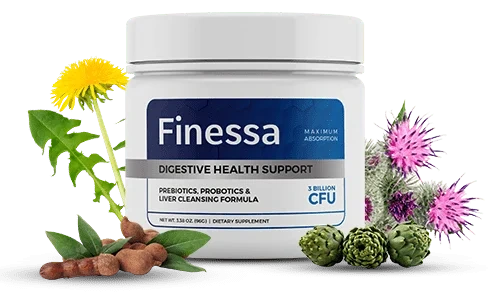 A Finessa tub shown with its blend of powder