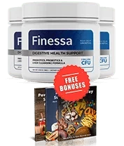 The three-tub Finessa pack as the seller shows it on a phone